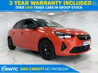 Used Vauxhall Corsa SRi 100 HP (73 kW) 2020 Orange Hatchback