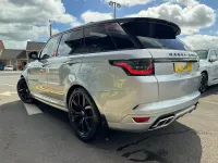 Used Land Rover Range Rover Sport SVR 575 HP (422 kW) 2019 Silver SUV