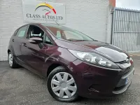 Used Ford Fiesta 96 HP (70 kW) 2009 Red Hatchback