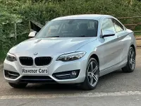 Used BMW 218 Sport Line 2016 Silver Coupe