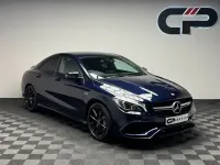 Used Mercedes CLA45 AMG 2017 Blue Sedan