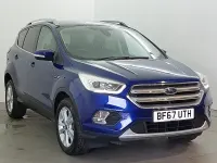 Used Ford Kuga Titanium 150 HP (110 kW) 2017 Blue SUV