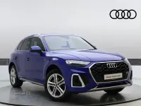 Used Audi Q5 S-Line 204 HP (150 kW) 2023 Blue SUV