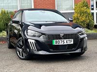 New Peugeot e-208 GTi 114 kW (156 HP) 2025 Black Hatchback