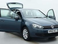 Used VW Golf VI SE 105 HP (77 kW) 2010 Blue Hatchback