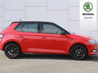 Used Skoda Fabia Colour Edition 94 HP (69 kW) 2019 Corrida red black magic pearl effect Hatchback
