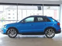 Used Audi Q3 Black Edition 184 HP (135 kW) 2017 Blue SUV