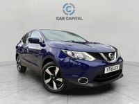 Used Nissan Qashqai N-TEC 115 HP (84 kW) 2016 Blue SUV