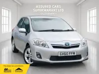 Used Toyota Auris Hybrid T4 136 HP (100 kW) 2010 Silver Hatchback