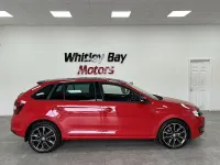 Used Skoda Rapid Sport 110 HP (80 kW) 2017 Red Hatchback