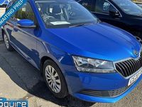 Used Skoda Fabia 75 HP (55 kW) 2020 Blue Hatchback