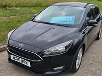 Used Ford Focus Zetec 2015 Black Hatchback