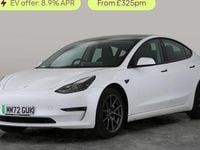 Used Tesla Model 3 Long Range AWD 366 kW (498 HP) 2022 White Sedan
