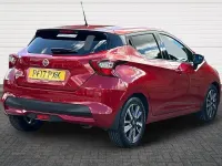 Used Nissan Micra N-Connecta 90 HP (66 kW) 2017 Red Hatchback