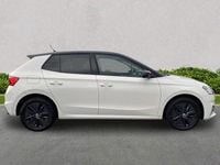 Used Skoda Fabia Colour Edition 95 HP (69 kW) 2022 Candy white black magic pearl effect Hatchback