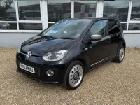 Begagnad VW up! 2012 Svart Halvkombi