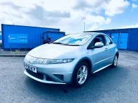 Used Honda Civic SE 2008 Silver Hatchback