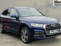 Used Audi Q5 S-Line 190 HP (139 kW) 2017 Blue SUV