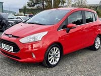 Used Ford B-MAX Titanium 105 HP (77 kW) 2017 Red MPV