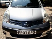 Used Nissan Note SE 88 HP (64 kW) 2007 Silver Hatchback