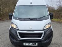 Used Peugeot Boxer 140 HP (102 kW) 2021 White Van