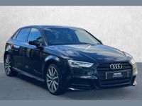 Used Audi A3 Black Edition 150 HP (110 kW) 2019 Black Sedan