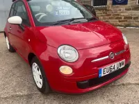 Used Fiat 500 2014 Red Cabriolet