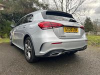 Begagnad Mercedes A250 AMG line 2020 Silver Halvkombi