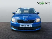 Used Skoda Fabia SE 94 HP (69 kW) 2017 Blue Estate