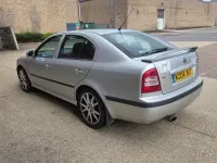 Used Skoda Octavia RS 180 HP (132 kW) 2004 Silver Hatchback