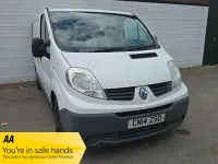 Used Renault Trafic 115 HP (84 kW) 2014 White MPV