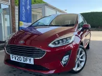 Used Ford Fiesta Titanium X 85 HP (62 kW) 2020 Ruby red Hatchback