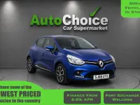 Used Renault Clio IV Play 75 HP (55 kW) 2018 Blue Hatchback