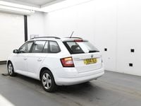 Used Skoda Fabia SE 90 HP (66 kW) 2016 White Estate