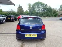 Used VW Polo SE 85 HP (62 kW) 2010 Blue Hatchback