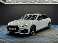 Used Audi A4 Black Edition 190 HP (139 kW) 2024 White Sedan