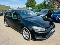 Used VW Golf VII Match 110 HP (80 kW) 2015 Black Hatchback