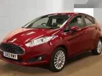 Used Ford Fiesta Titanium 2013 Red Hatchback