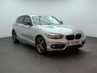 Used BMW 118 Sport Line 134 HP (98 kW) 2019 Silver Hatchback