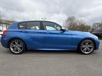 Used BMW M140 M Sport 335 HP (246 kW) 2018 Blue Hatchback