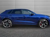 Used Audi RS Q8 Advanced 592 HP (435 kW) 2023 Navarra blue SUV