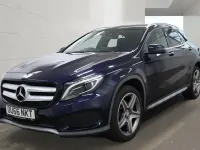 Used Mercedes GLA250 AMG line 211 HP (155 kW) 2016 Blue SUV
