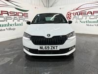 Used Skoda Fabia Monte Carlo 95 HP (69 kW) 2019 White Hatchback