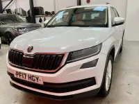 Used Skoda Kodiaq SE L 150 HP (110 kW) 2017 White SUV