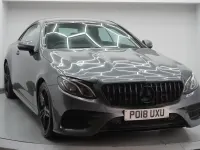Used Mercedes E220 AMG line 2018 Grey Coupe