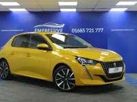 Second-hand Peugeot 208 Allure 100 CP (73 kW) 2020 Galben Hatchback