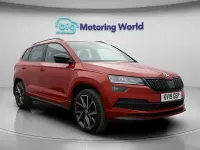 Used Skoda Karoq SportLine 150 HP (110 kW) 2019 Red SUV