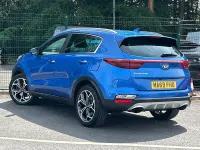 Used Kia Sportage GT-Line 174 HP (127 kW) 2019 Blue SUV
