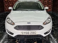 Used Ford Focus Zetec 125 HP (91 kW) 2016 White Hatchback