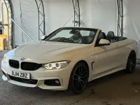 Used BMW 420 M Sport 2014 White Cabriolet